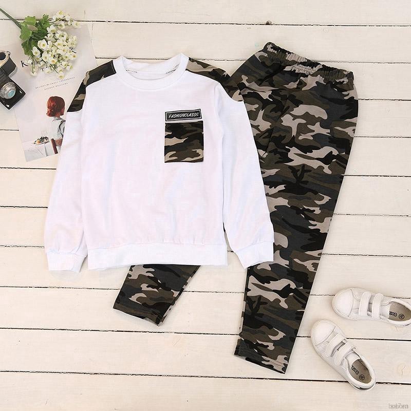 Set Đồ Thể Thao Họa Tiết Rằn Ri Thời Trang Xuân Thu Cho Bé Trai Se7en