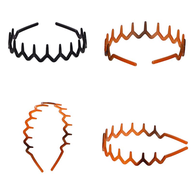 Lược Chải Tóc Răng Cá Mập Bằng Nhựa Chống Trượt Tạo Kiểu Tóc DIY Cho Nữ