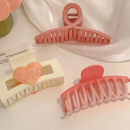 Kẹp Tóc Hình Cá Mập Màu Hồng Dễ Thương Thời Trang Cho Nữ