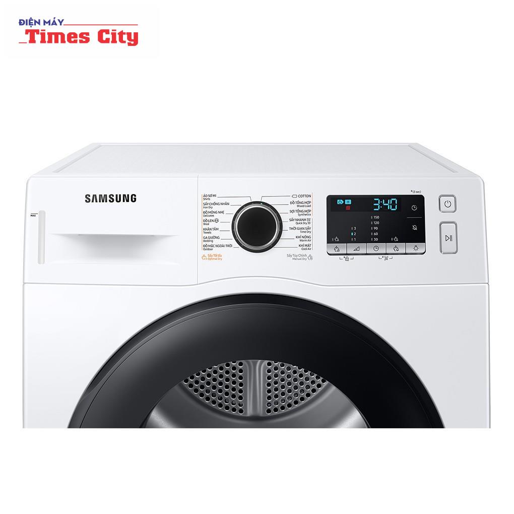 Máy sấy bơm nhiệt Samsung 9 Kg DV90TA240AE/SV