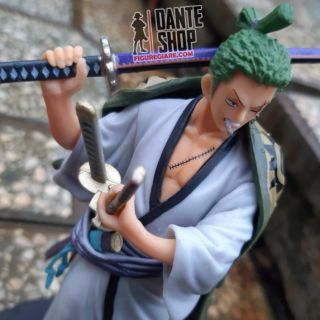 Mô hình Figure One Piece Luffy - Zoro DXF Wano FullBox
