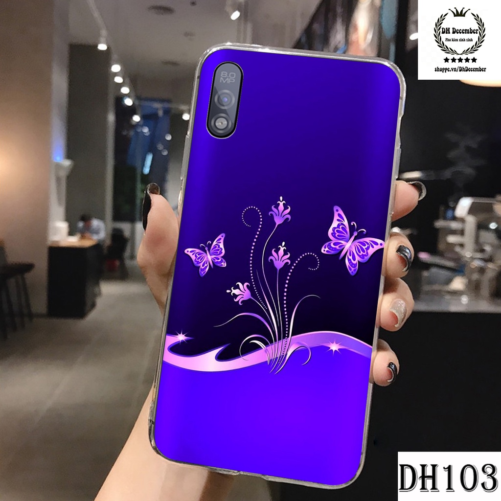 Ốp lưng Vsmart BEE 3 in hình hoa tinh tế , mới mẻ DH DECEMBER