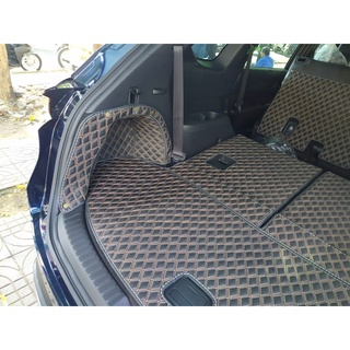 Thảm lót Full cốp da cacbon cao cấp cho xe Mazda CX8