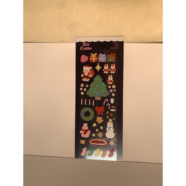 Lacotte | Christmas Sticker Sheet 🎄 nhãn dán trang trí