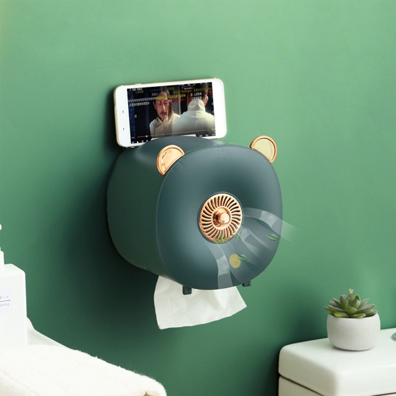 Giá Đỡ Khăn Giấy Chống Rơi Thiết Kế Đơn Giản Thời Trang Siêu Bền