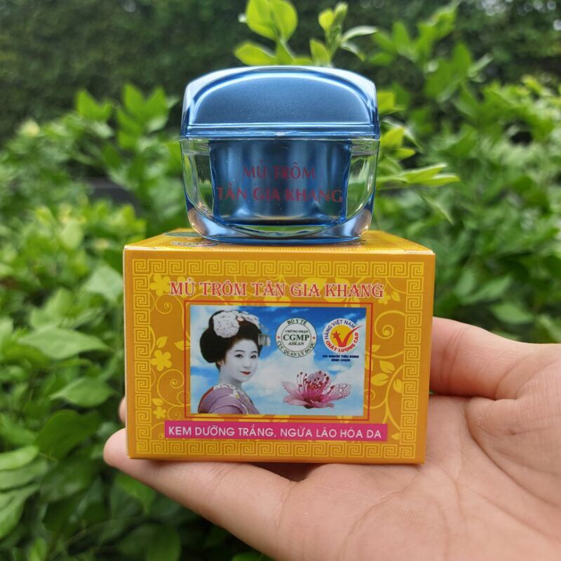 Kem Mũ Trôm Tân Gia Khang Trắng Da Ngừa Lão Hoá 6g