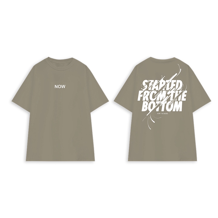 Áo thun nữ tay lỡ form rộng Unisex Oversize Local Brand NOW AT-15L | BigBuy360 - bigbuy360.vn