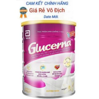 Sữa bột glucerna hương vani 850g. date mới nhất 2022