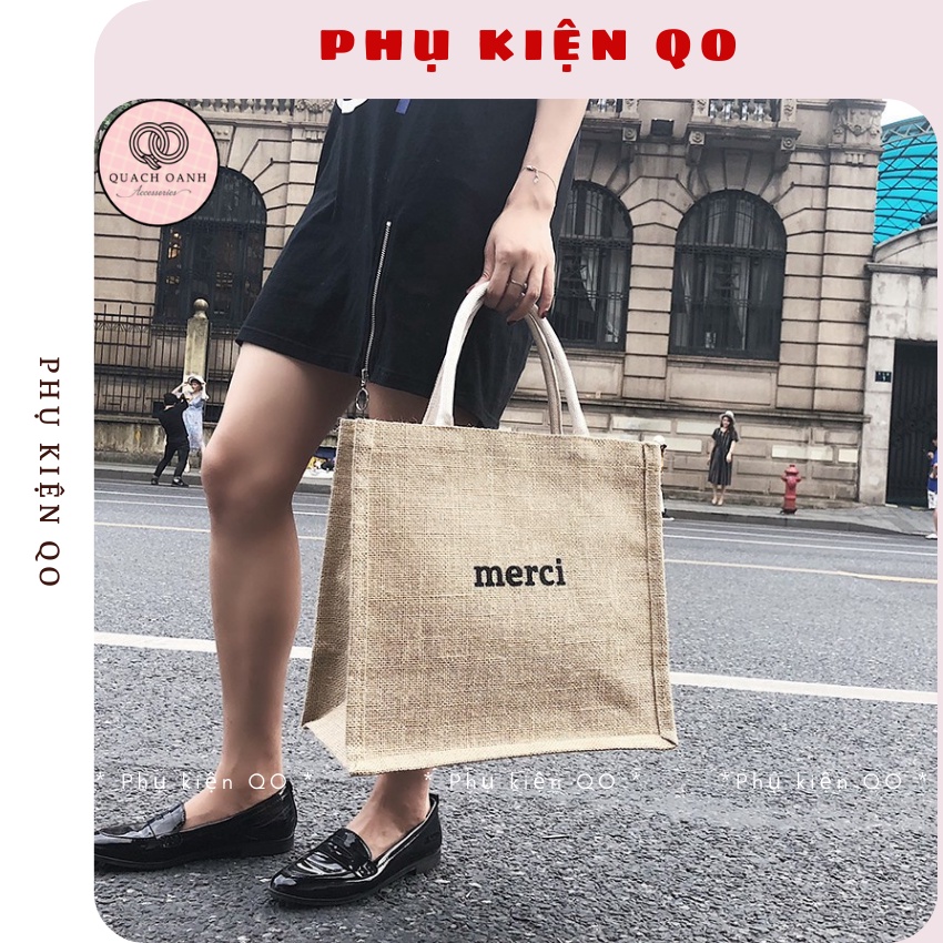 Túi Cói Đi Biển Thanh Lịch Sang Trọng TC01