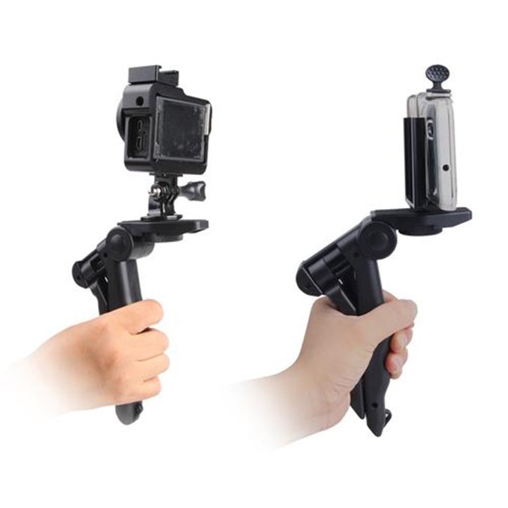 Chân Tripod Handgrip Mini xếp gọn cho GoPro, Sjcam, Yi Action, Osmo Action