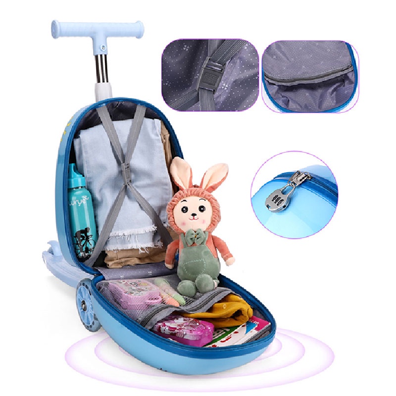 YADOU trẻ mới biết đi túi xe tay ga có thể tháo rời có thể gập lại