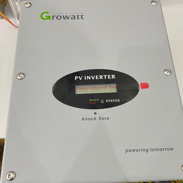 Bộ hòa lưới inverter Growatt 3kw! Hàng chính hãng có co, cq đầy đủ!bảo hành 5năm!!!