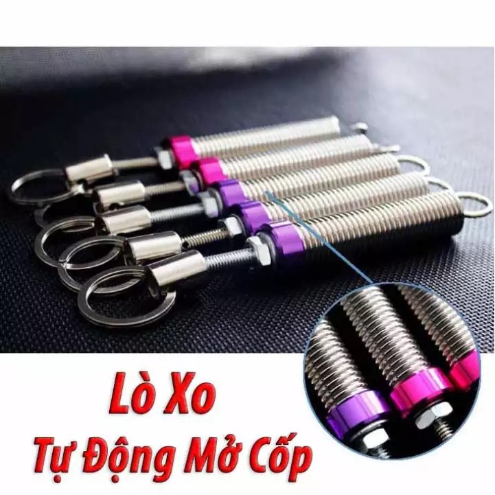 Lò xo mở cốp ô tô, lò xo tự động nâng mở cốp thông minh cho các dòng xe Sedan