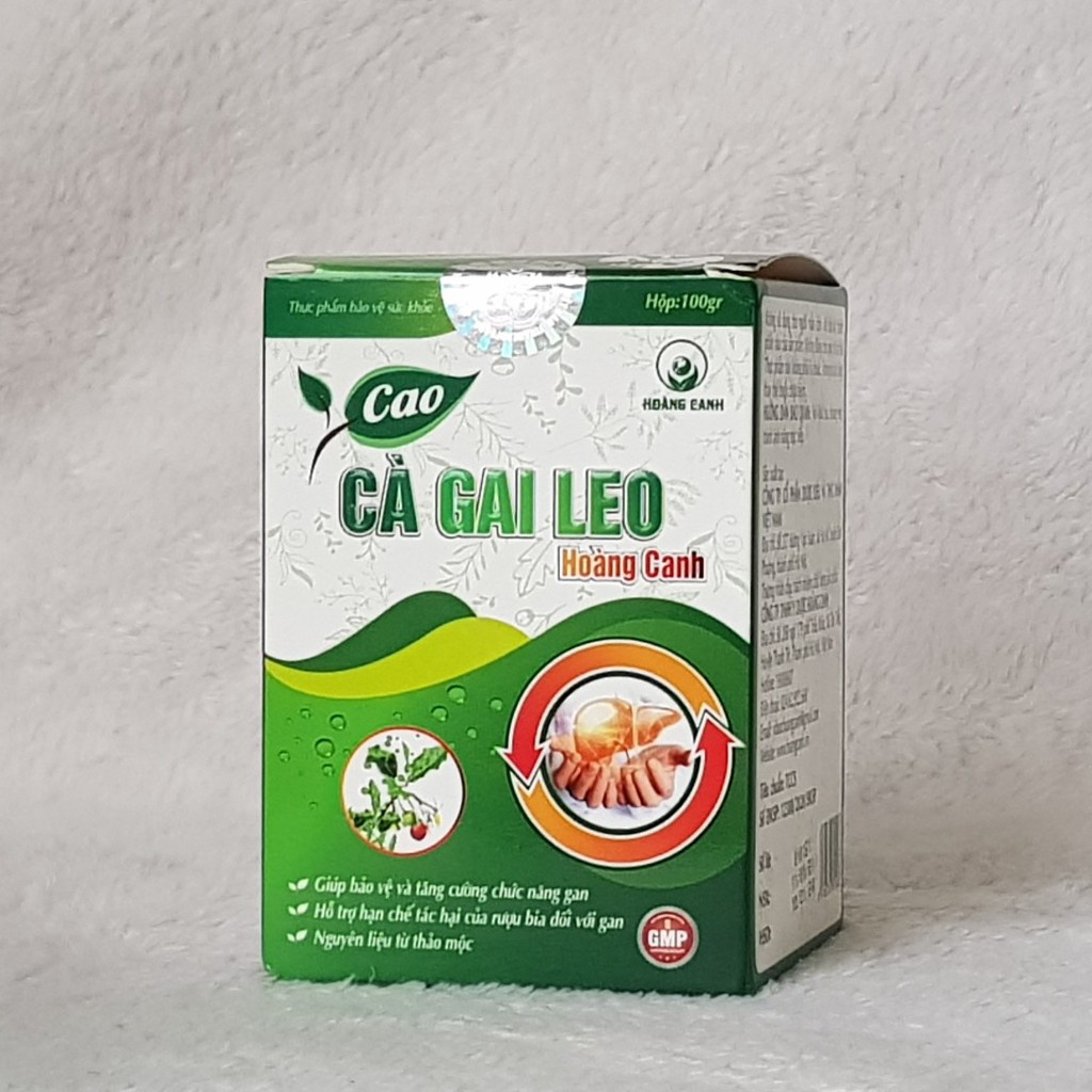 Cao cà gai leo Hoàng Canh – Hỗ trợ bảo vệ và tăng cường chức năng gan, giải độc tác hại rượu bia (100g)