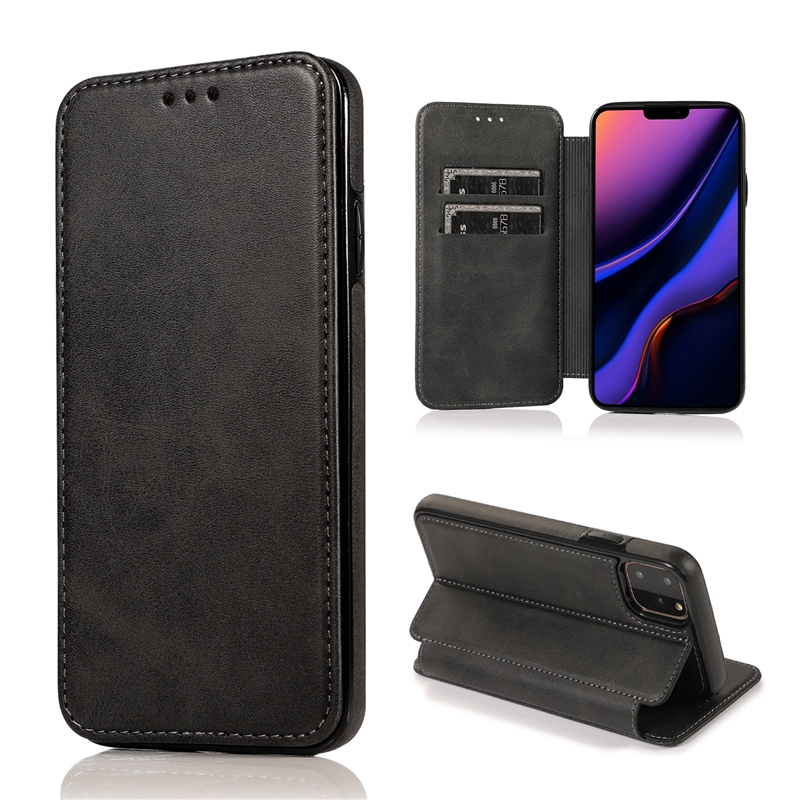 Bao Da Nắp Gập Có Ngăn Đựng Thẻ Cho Iphone 14 13 12 11 Pro Xs Max Xr I8 I7 I6 Se2 Plus