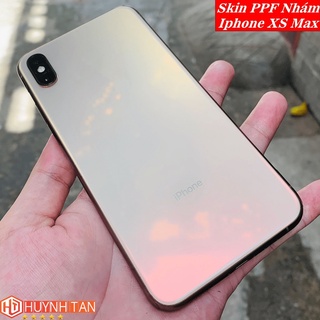 [Mua 1 tặng 1] Dán dẻo PPF Iphone XS Max bề mặt Nhám chống vân tay cực tốt