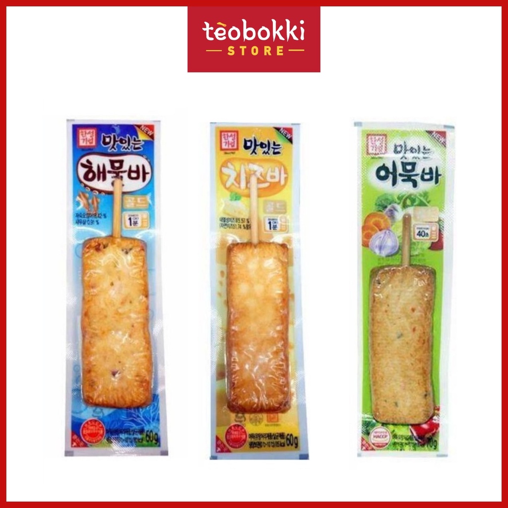 [SHIP HCM] Chả cá que Hansung 60g