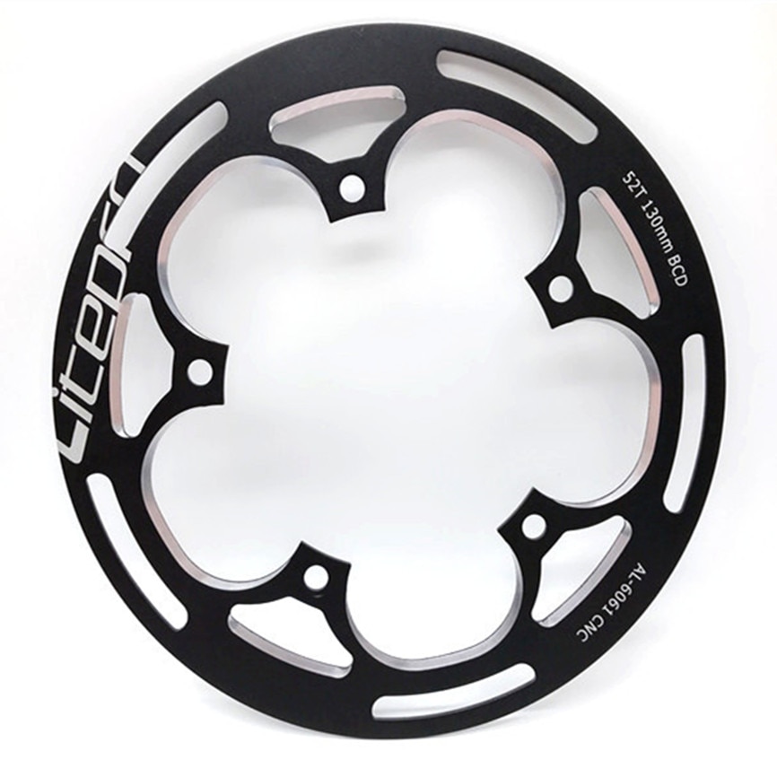 FENDER Tấm Chắn Bùn Bảo Vệ Bánh Xe Đạp LP 52 / 53T 54T CNC Toàn Diện 130BCD