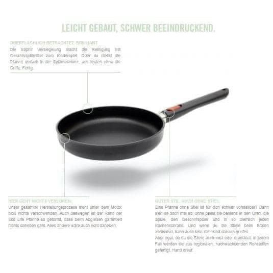 Chảo rán chống dính Woll Eco Lite - Made in Germany - TÀI TRANG HÀNG ĐỨC