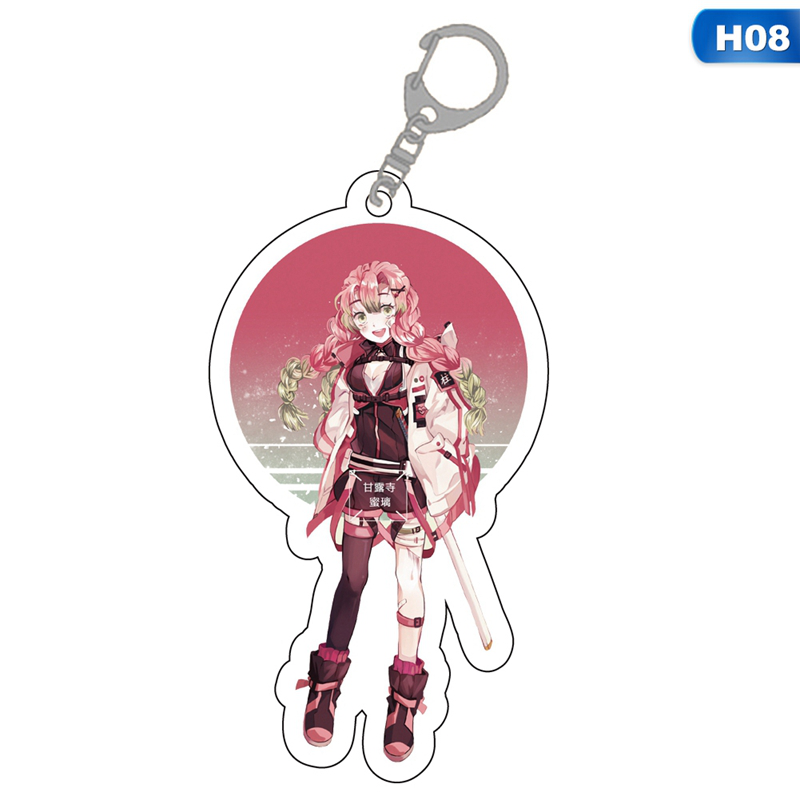 Móc khóa acrylic họa tiết nhân vật trong Demon Slayer: Kimetsu no Yaiba