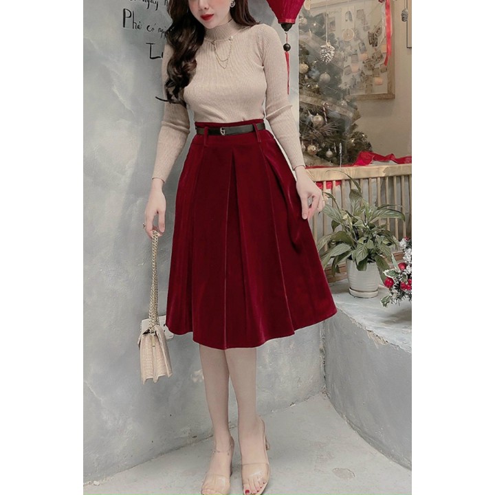 SMK582- CHÂN VÁY NHUNG