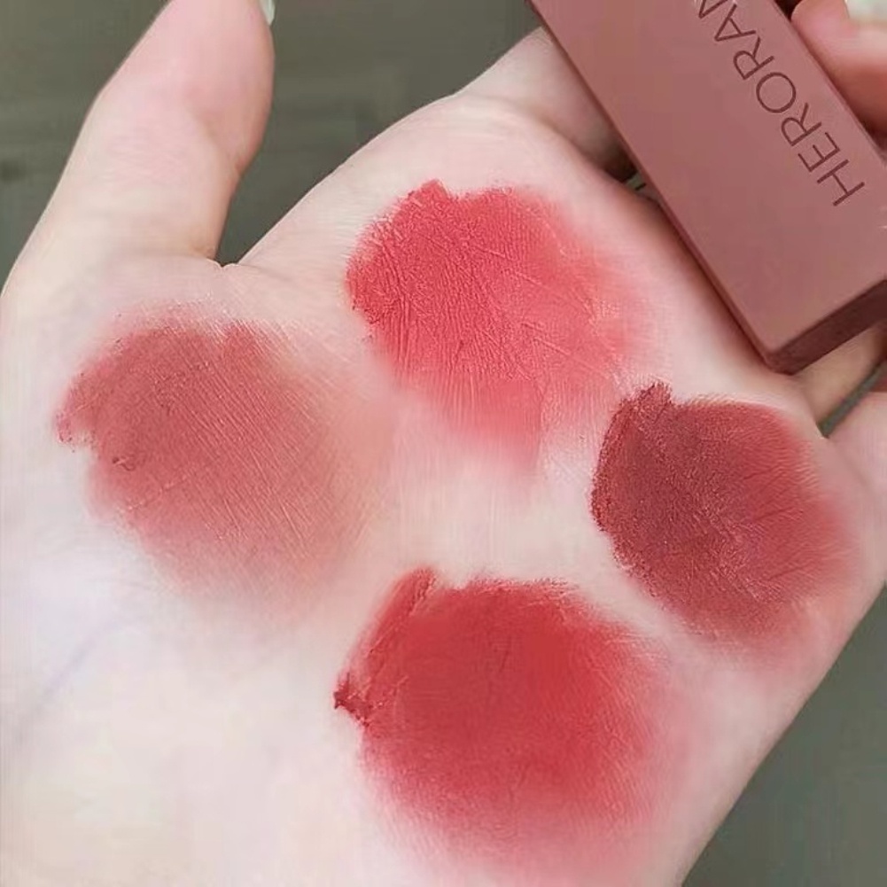 Son lì MISS ROSE mềm mịn chống nước vỏ đỏ mờ