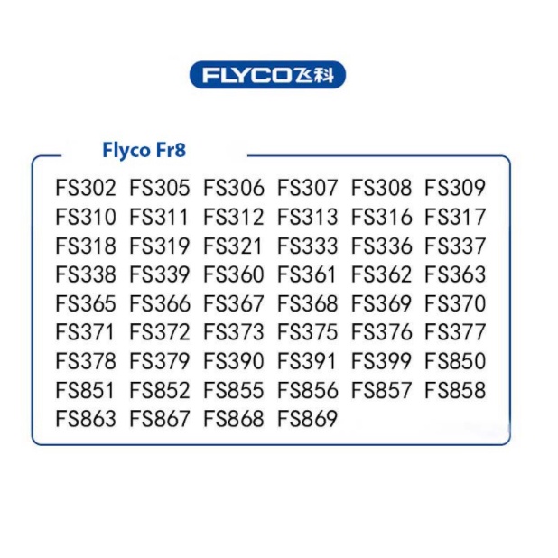 Lưỡi máy cạo râu Flyco Fr8 -Lưỡi kép chống gỉ, tự mài dùng cho máy Flyco FS889/FS318/FS370...