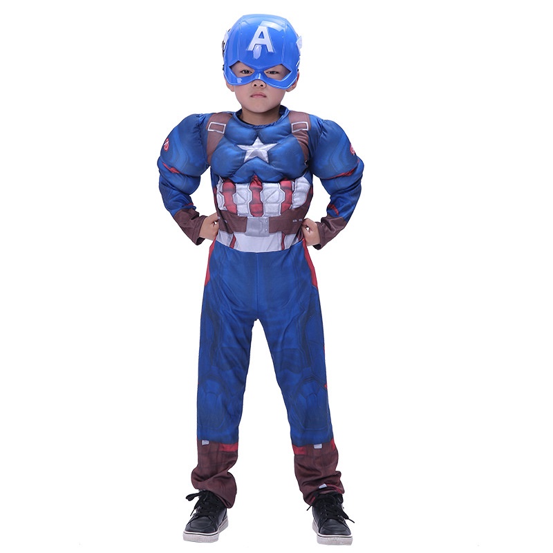 Bộ Đồ Hóa Trang Nhân Vật Siêu Anh Hùng Độc Đáo Cho Bé Dịp Halloween