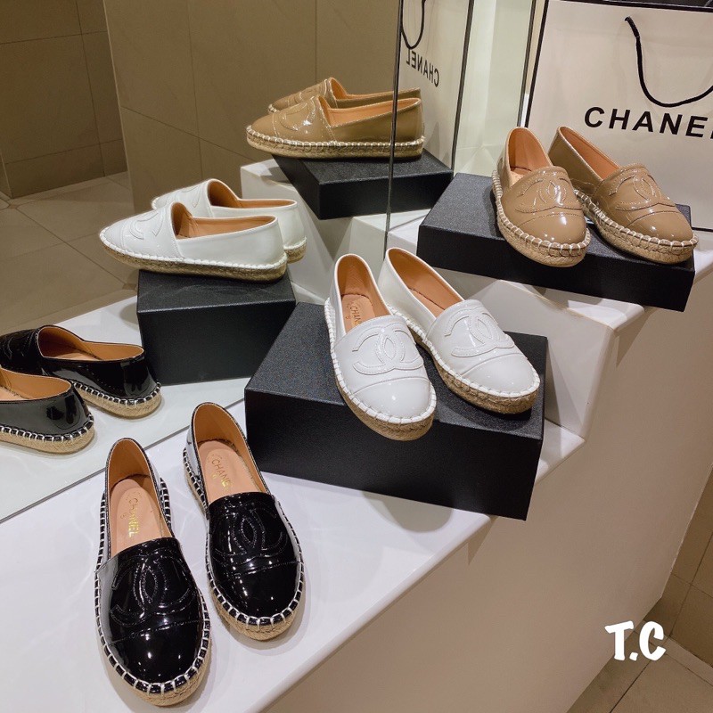 Slipon tổng hợp các loại đế cói mới