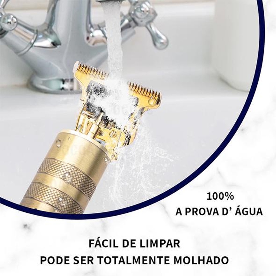 Tông đơ cắt tóc chấn viền chính hãng KEMEI -T9 tông đơ bấm viền nhỏ gọn đa năng lưỡi thép không rỉ
