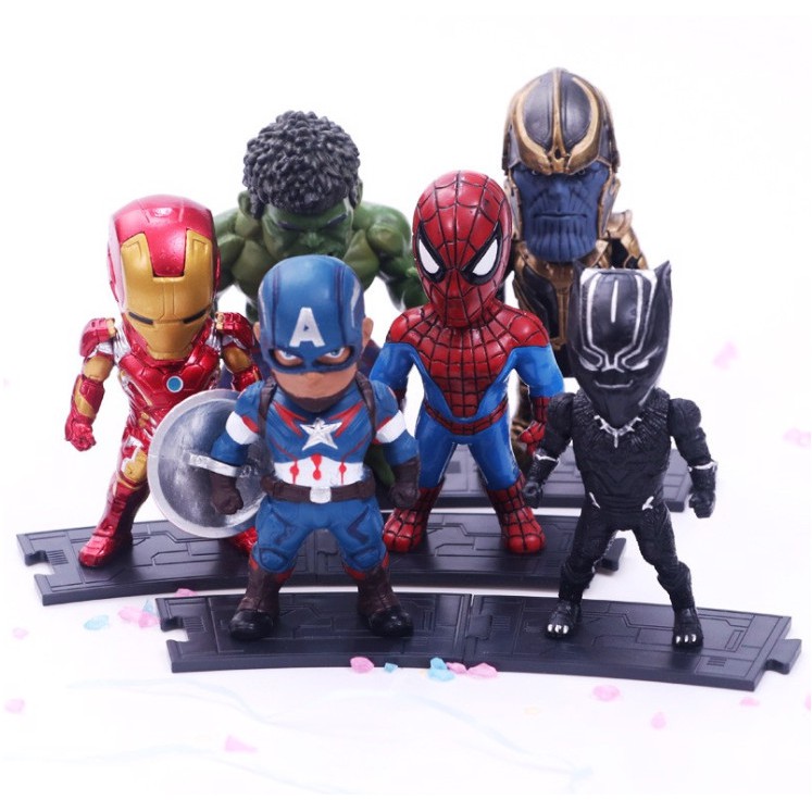 Mô hình 6 siêu anh hùng the Avengers End Game