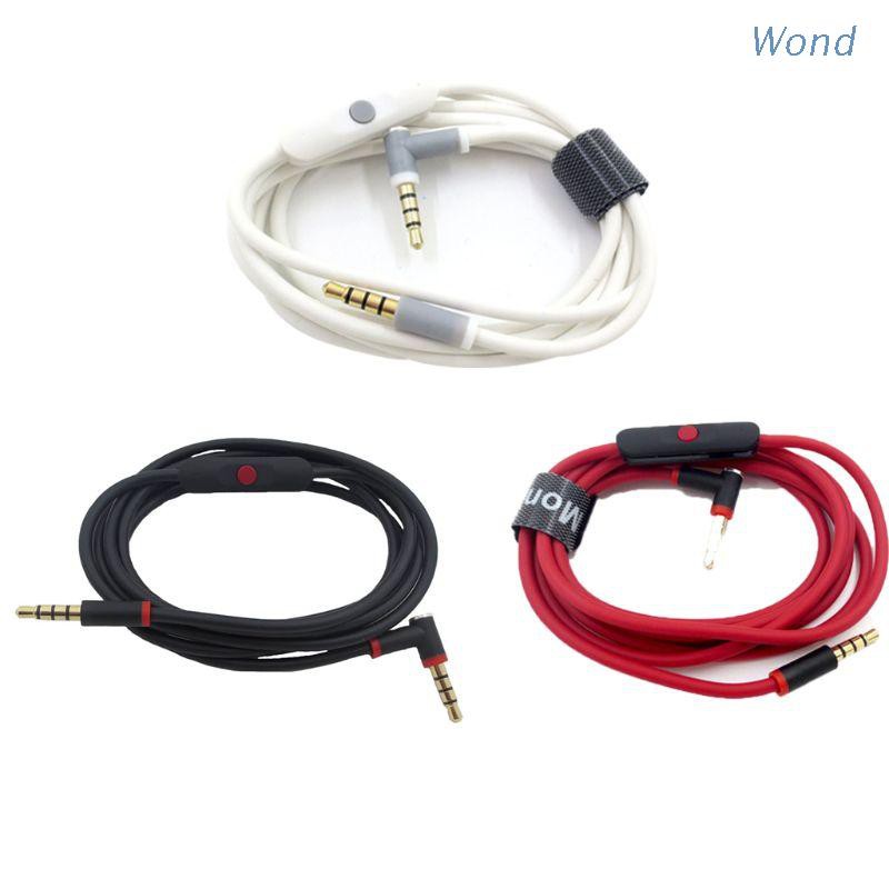 Wond Headphone Audio Cable 3.5mm for skull-candy HESH 2.0 crusher GRIND for MDR-1A MDR-1R MDR-10R 1000XM2 1000xm3 Headphones