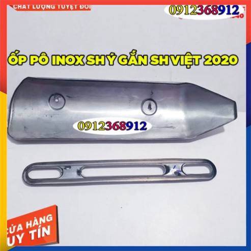 ỐP PÔ (ỐP BÔ) INOX SH 2020-2021 KIỂU Ý NHẬP