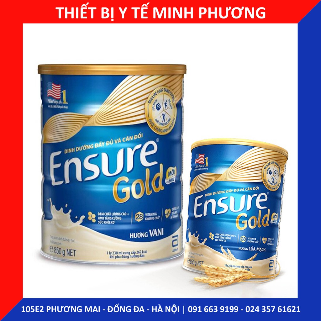 Sữa bột Ensure Gold Vani Abbott