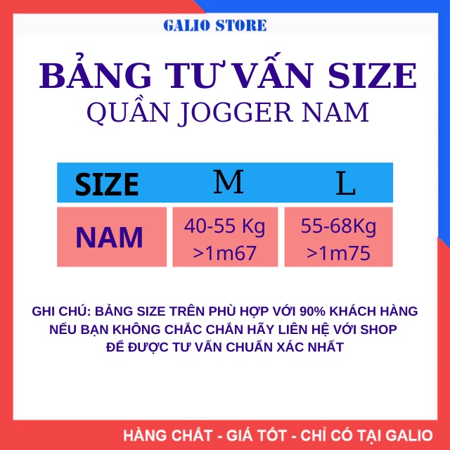 Quần Jogger Nam Nữ Ống Rộng Bó Chun Rút Gấu Basic Dáng Thể Thao 3 Sọc 2 Màu(Đen,Trắng) - Galio