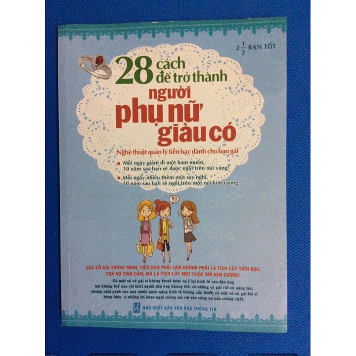 Sách - 28 Cách Để Trở Thành Người Phụ Nữ Giàu Có