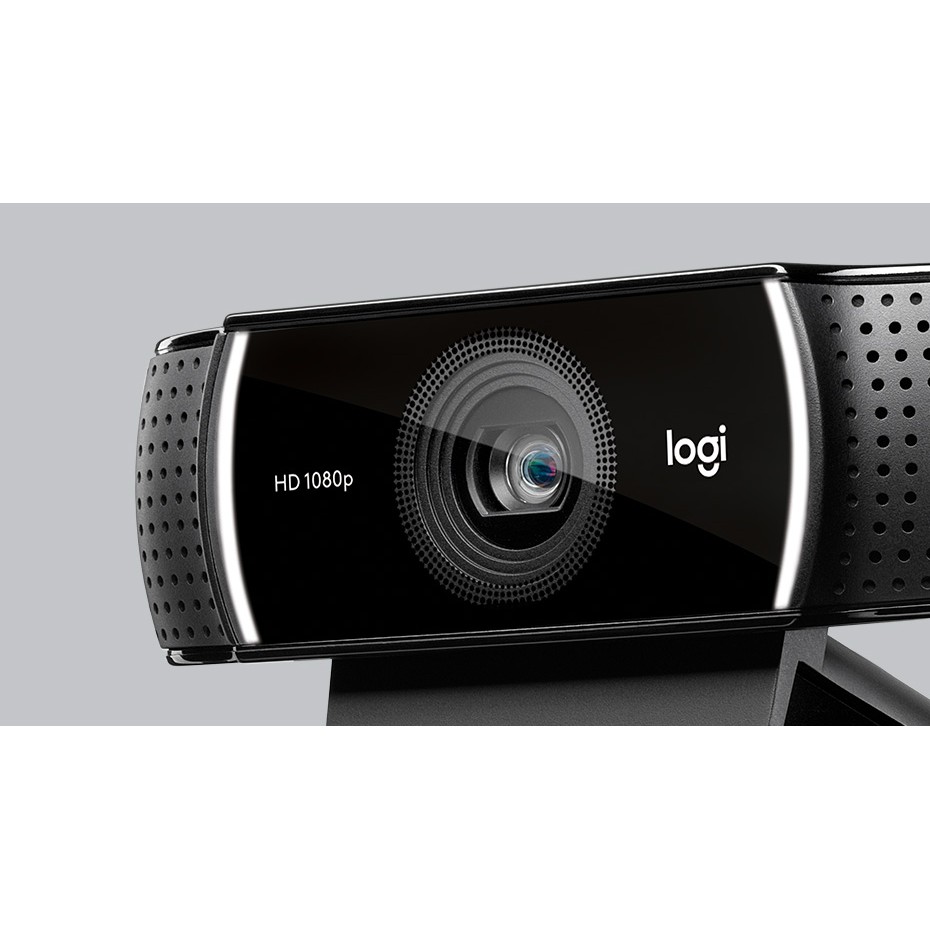 Webcam Logitech HD Webcam C922 Tặng kèm đầu đọc thẻ nhớ đa năng 4 in 1 cao cấp -  Hàng chính hãng