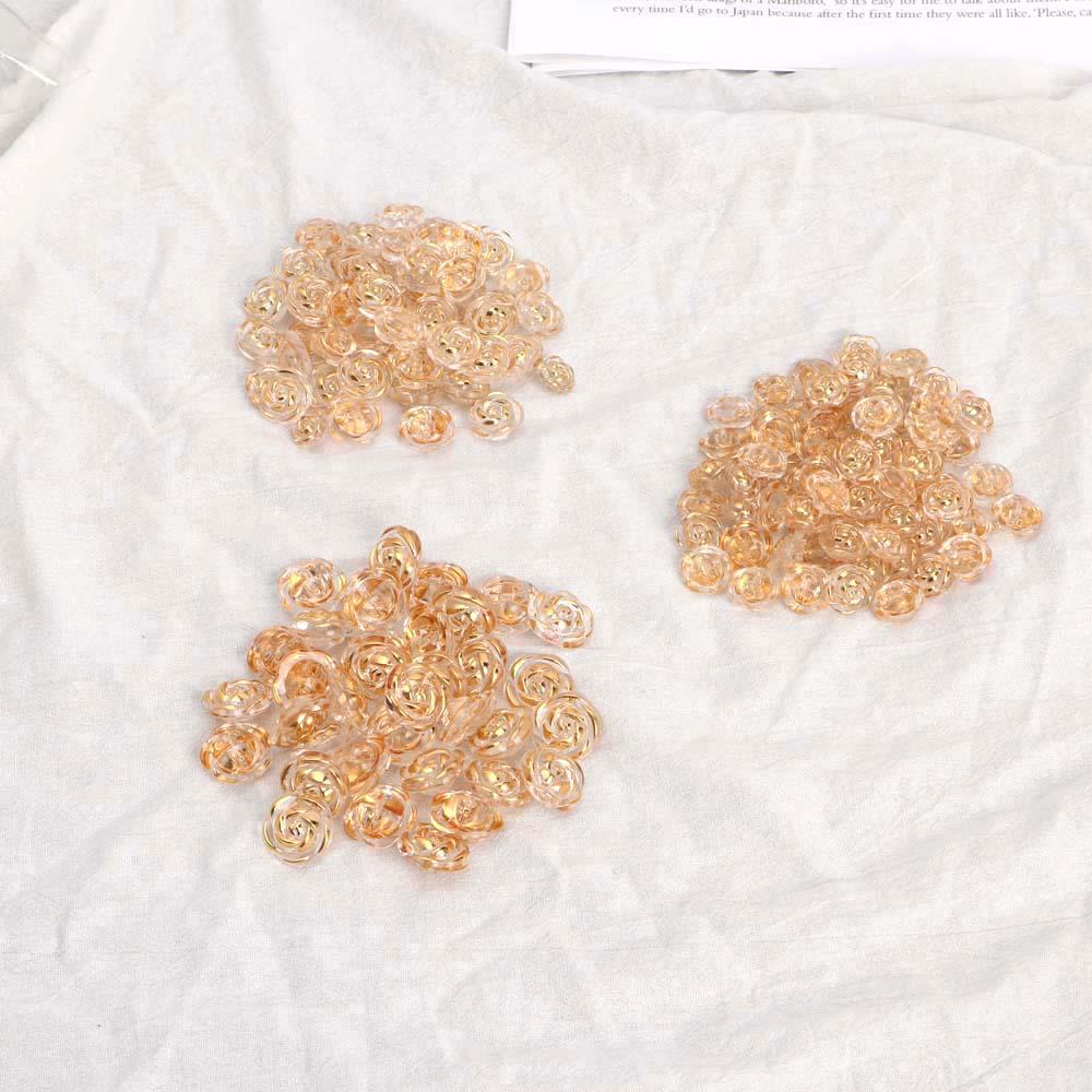 YIYU Set 100 Hoa Hồng Vải May Vá