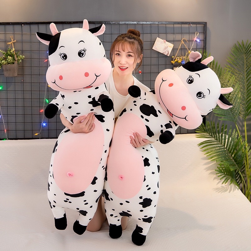 Gấu Bông Bò Sữa Size 1m2, Siêu To khổng Lồ, Mềm Mịn 100% Gòn, Xưởng Sỉ Gấu Bông Mua Lẻ Giá Sỉ