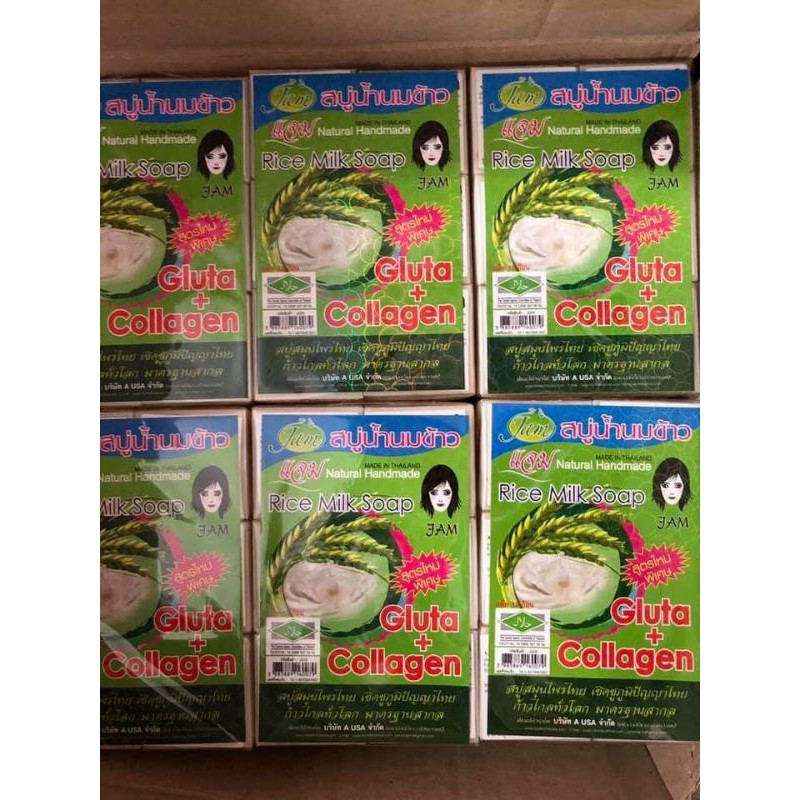 Xà bông cám gạo thái lan 1 lố