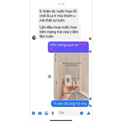 Tinh dầu Nước hoa tem Trắng Sugary Perfume