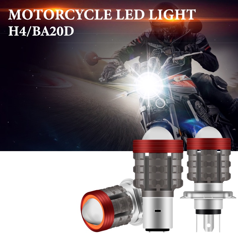Đèn Pha Siêu Sáng 12V H4 BA20D Chất Lượng Dành Cho Xe Máy