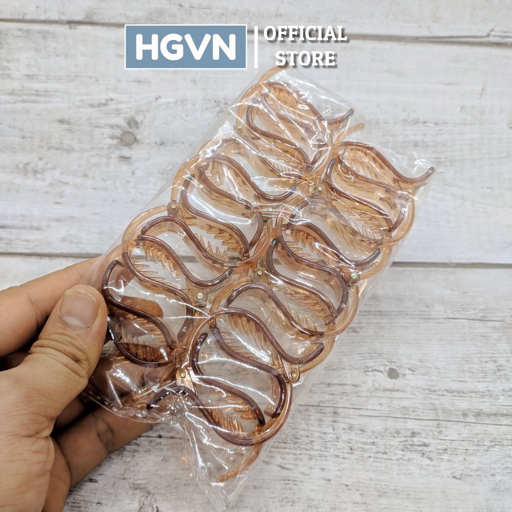 Kẹp tóc càng cua nhiều màu