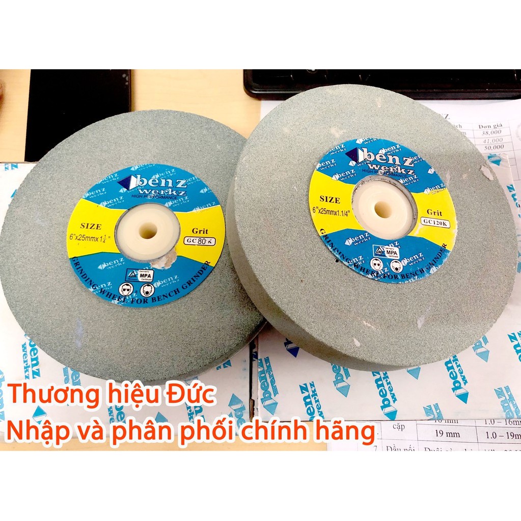 [ChínhHãng]Đá máy mài 2 đá 6" - 150mm nhập khẩu Đức hiệu BenzWerkz tại TpHCM