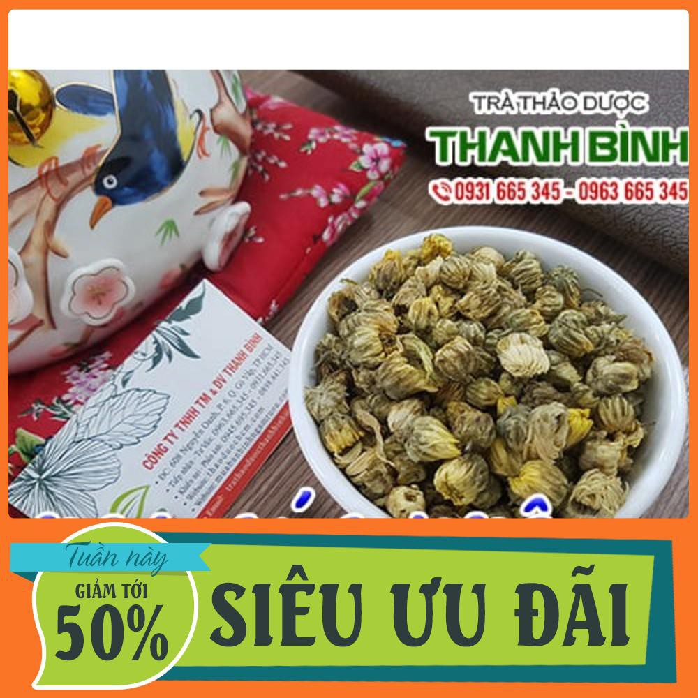 Trà Hoa Cúc Vàng Nụ 100g - Hàng Cao Cấp Uy Tín