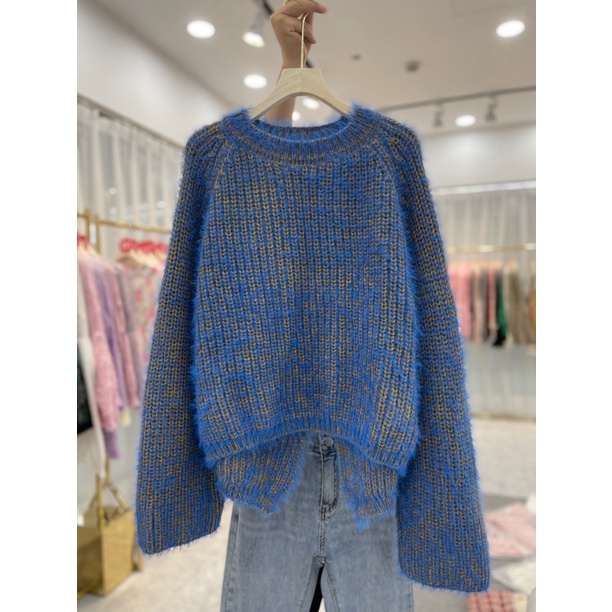 Áo len kiểu dáng rộng rãi cho nữ mặc khi đi ra ngoài 2021 | BigBuy360 - bigbuy360.vn