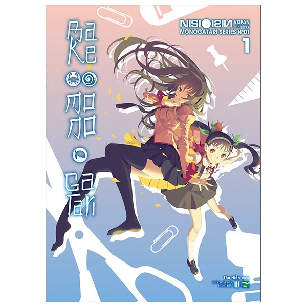 Sách BAKEMONOGATARI 1 - Bản Đặc Biệt Ver A: Có Bìa Áo +  01 Postcard Ver A (Senjogahara) + Tem Ver A