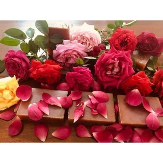 xà bông hoa hồng - Rose soap