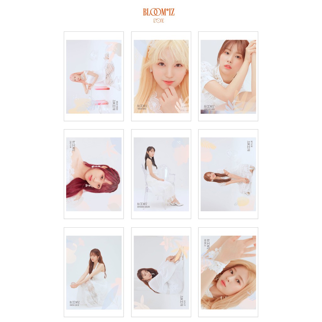 Lomo Card IZ*ONE ( IZONE) - BLOOM*IZ ( 54 ảnh)