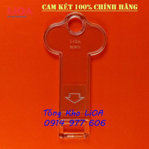 Chìa khóa bộ công tắc ngắt điện LiOA 20A - Kiểu A